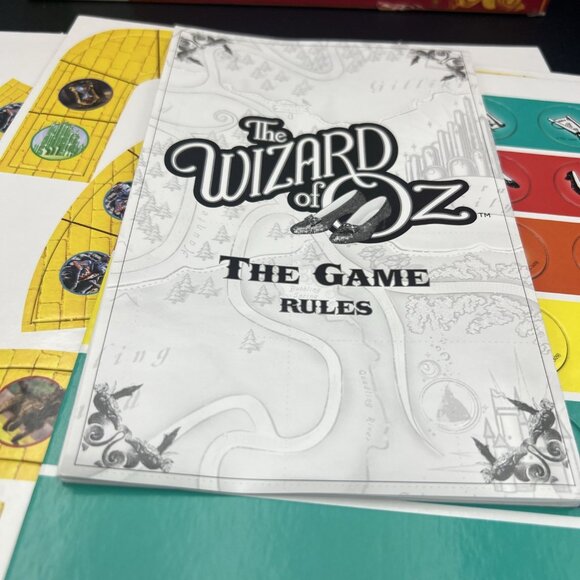 The Wizard Of Oz The Board Game By Fundex 2010 - Unpunched and Sealed parts - Picture 5 of 16